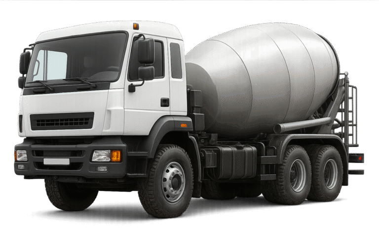 cement mixed truck