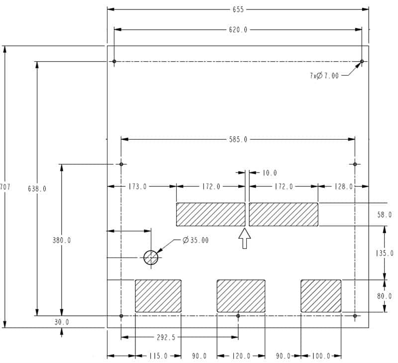 plantilla de corte INTEGRAL POWER DUO